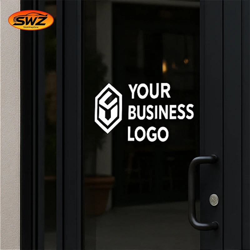 Custom Business Logo Sticker Personalized Company Branding Decal