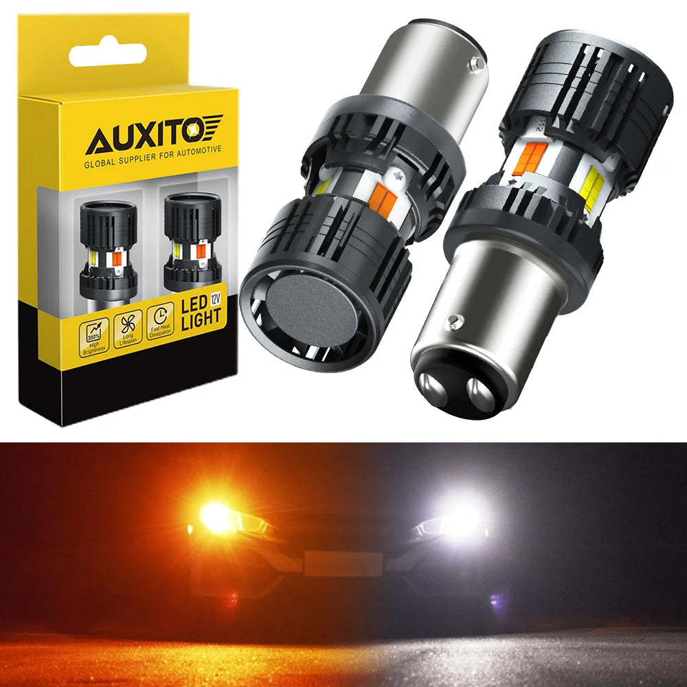 Auxito 2PCS P21 5W Bulb Canbus 1157 bay15d Dual