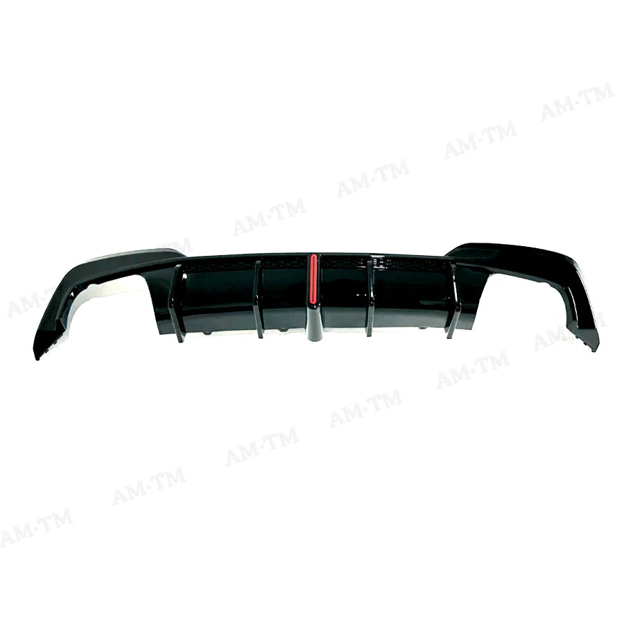 For BMW 3 Series G20 G28 2020-2022 Bright Black Bumper Lip
