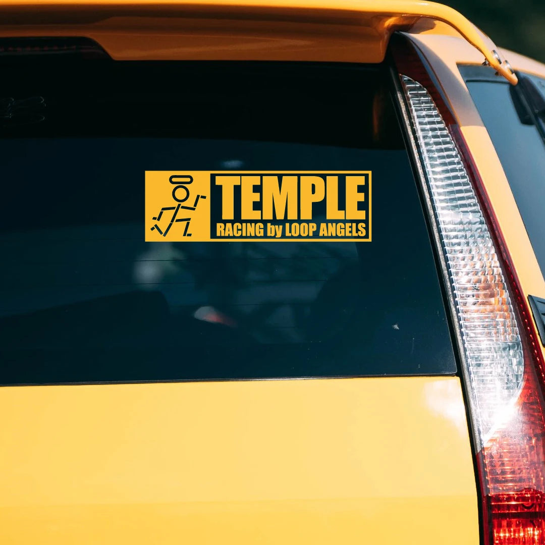 Temple Racing Loop Angels Jdm Sticker Creativity Modified Window