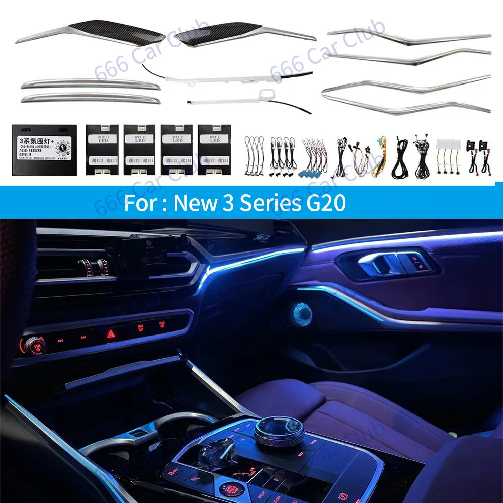 For BMW G20 Colours Ambient Series Interior Instrument Panel