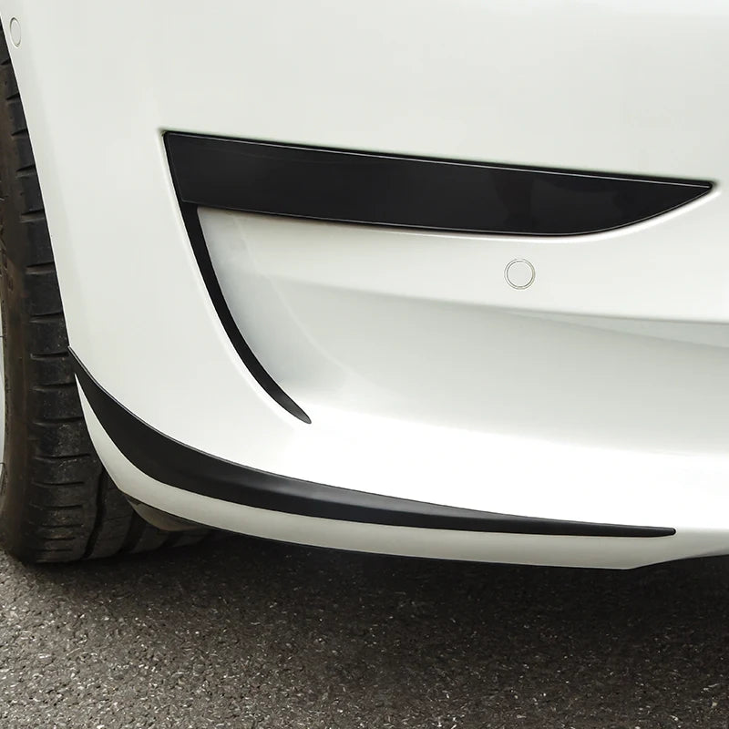 For Tesla Model 3 2023 2022 2PCS Front Bumper Corner Sticker