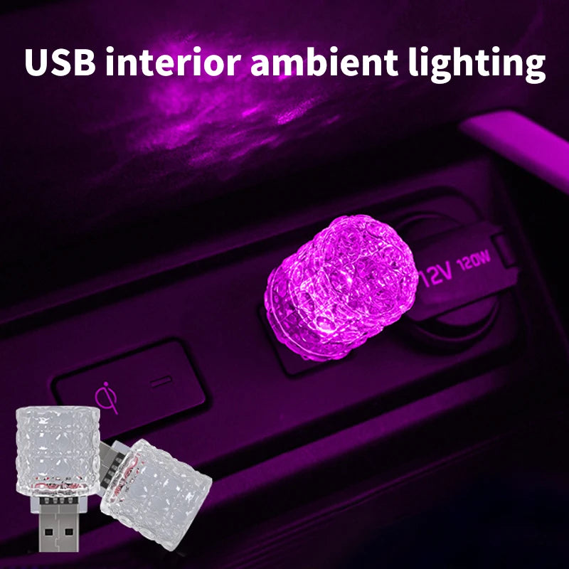 Ambient USB Night Colorful Touch Interior Lighting