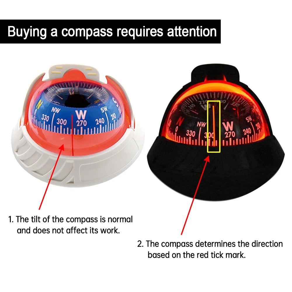 For Marine Navigation Positioning Ad Waterproof Compass