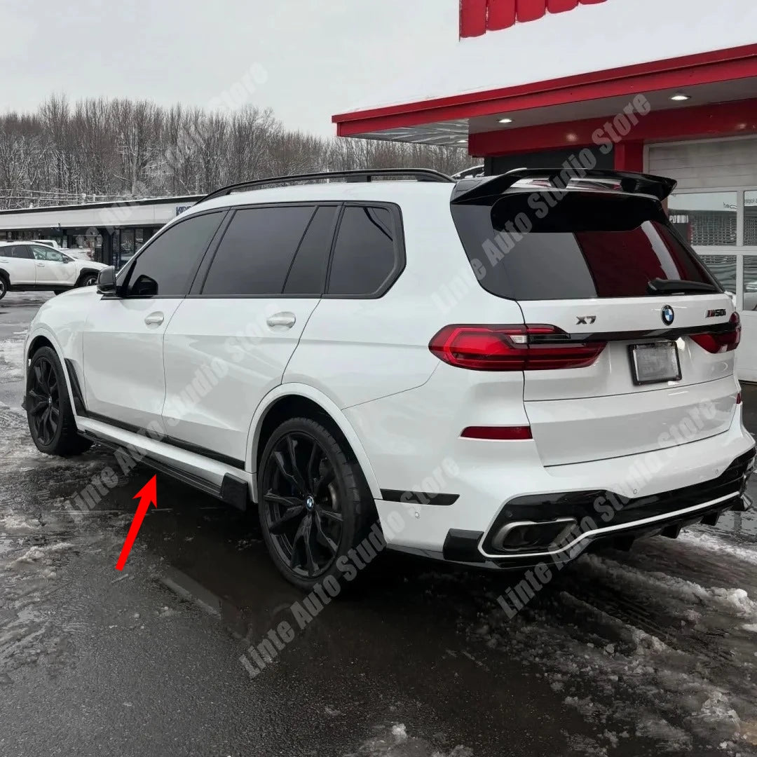 For BMW X7 G07 M-PACK 2020 4PCS 2021 2022 2023 Side Skirt