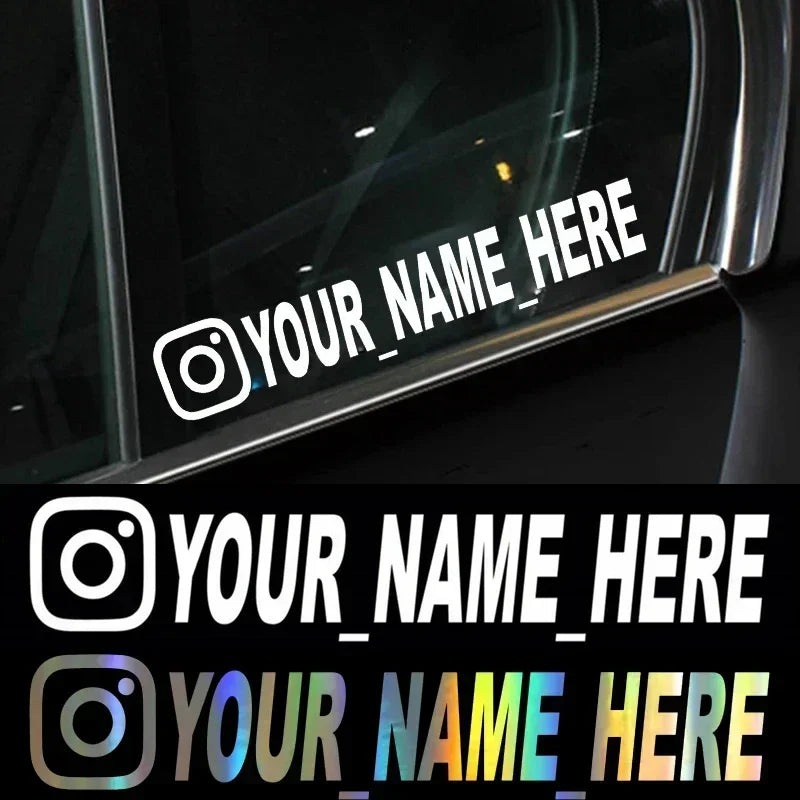 For Instagram Facebook Customization Needs Remarks User Name