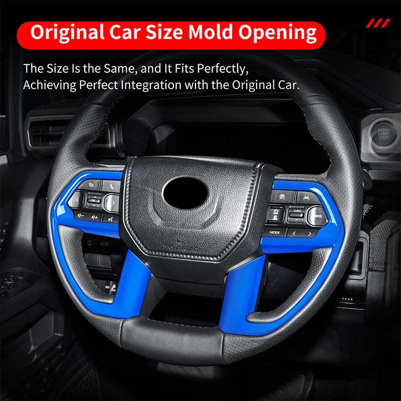 For Toyota 4Runner N500 2024 2025 Tacoma Steering Wheel Trim
