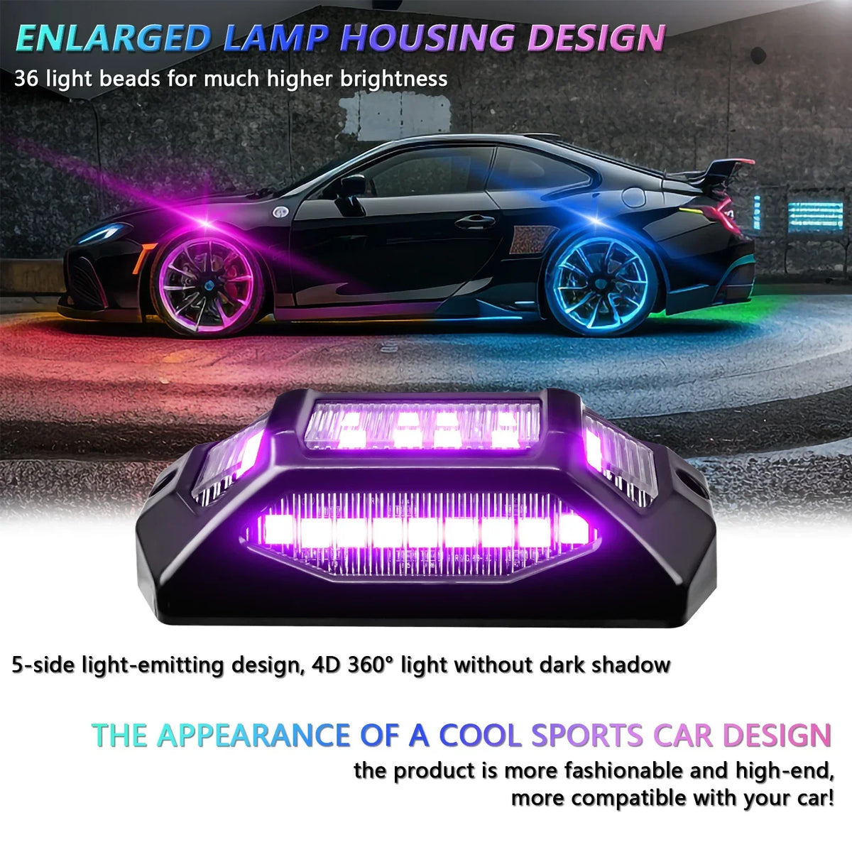 For APP 4X4 Off-road Ambient Lighting In Symphony Ambient
