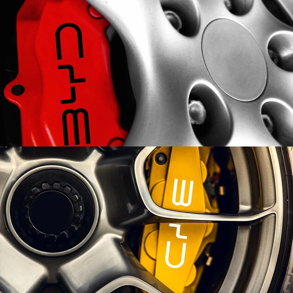 For BYD Atto 3 Seal Dolphin 6PCS Brake Caliper Logo Decal