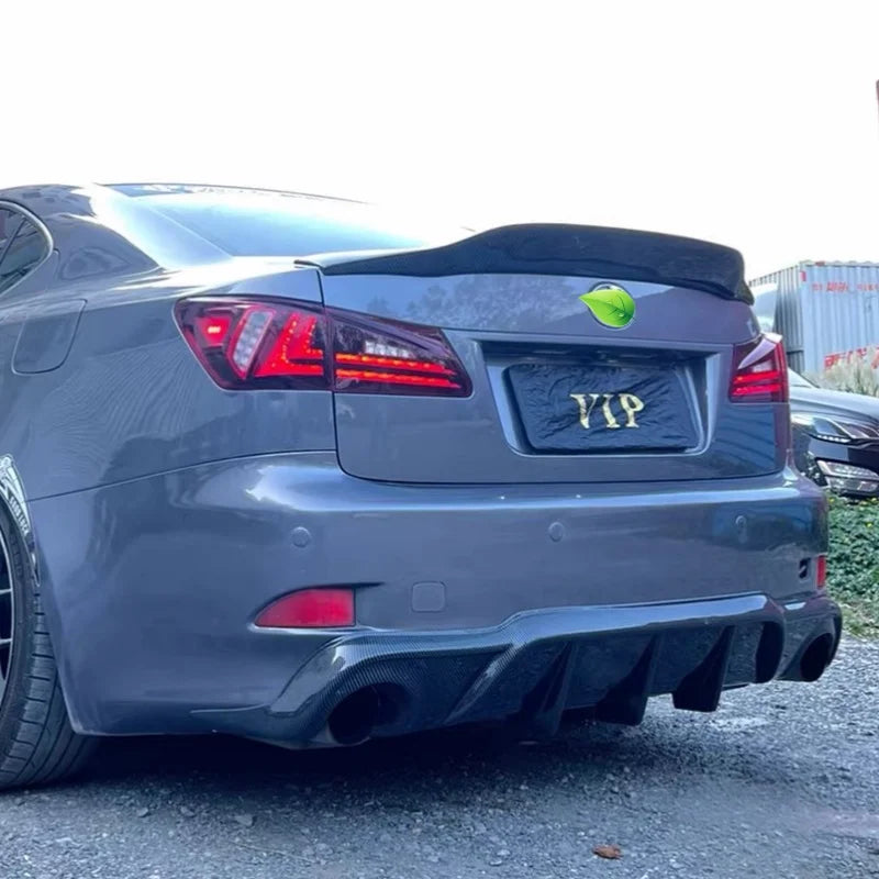 For 2006-2012 Lexus Is Rear Spoiler Front Rear Suitable Diffuser