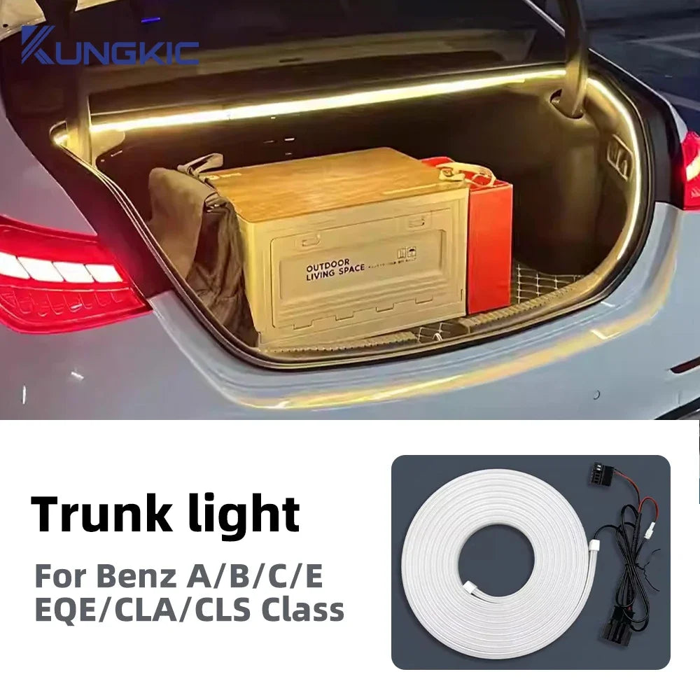 For Benz A B C E Eqe Cla Cls Class Flexible Silicone Trunk Strip