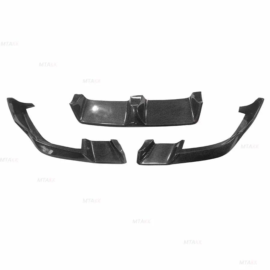For BMW X6M F96 2019+ Carbon Fiber Ld Front Bumper Lip Splitter