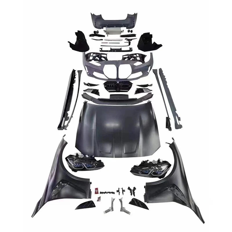 For 4 Series Body Kit F32 F33 F36 Upgrade G82 M4 Wide Body
