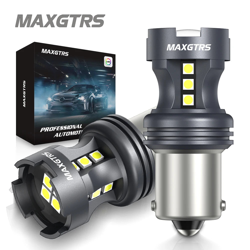 2PCS P21W ba15s 1156 7506 bay15d 1157 P21 5W
