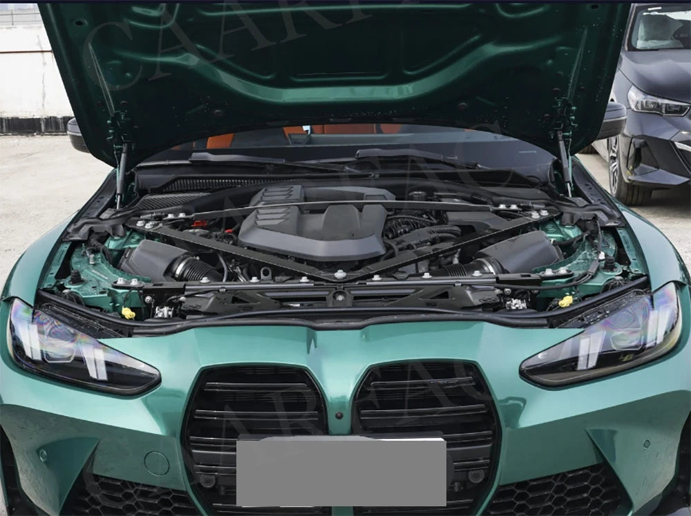For BMW M2 M3 M4 G87 Dry Carbon Fiber Engine Compartment Shroud