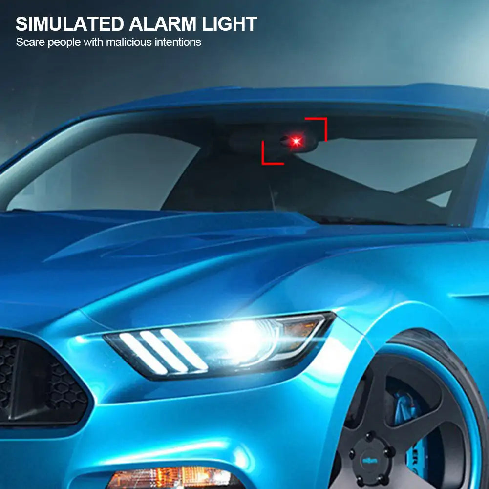 Solar Energy Wireless anti-theft Warning Flashing Caution Alarm