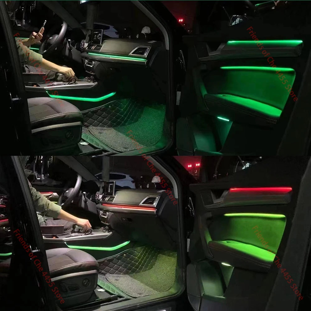 For Audi 2018-2026 Q5 32 Color Dedicated Ambient Interior