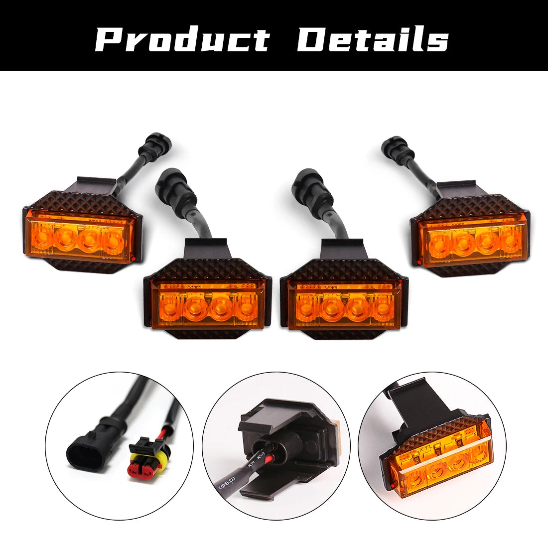 For Toyota Tundra 2018 2019 2020 Warning Front Grille Strobe