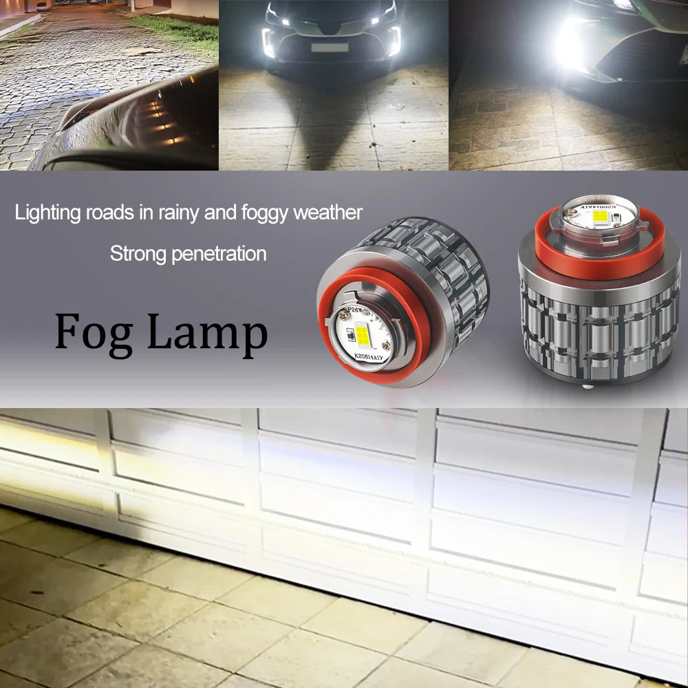 2PCS Lot 80W L1B Fog Csp 3570 Chip Bright