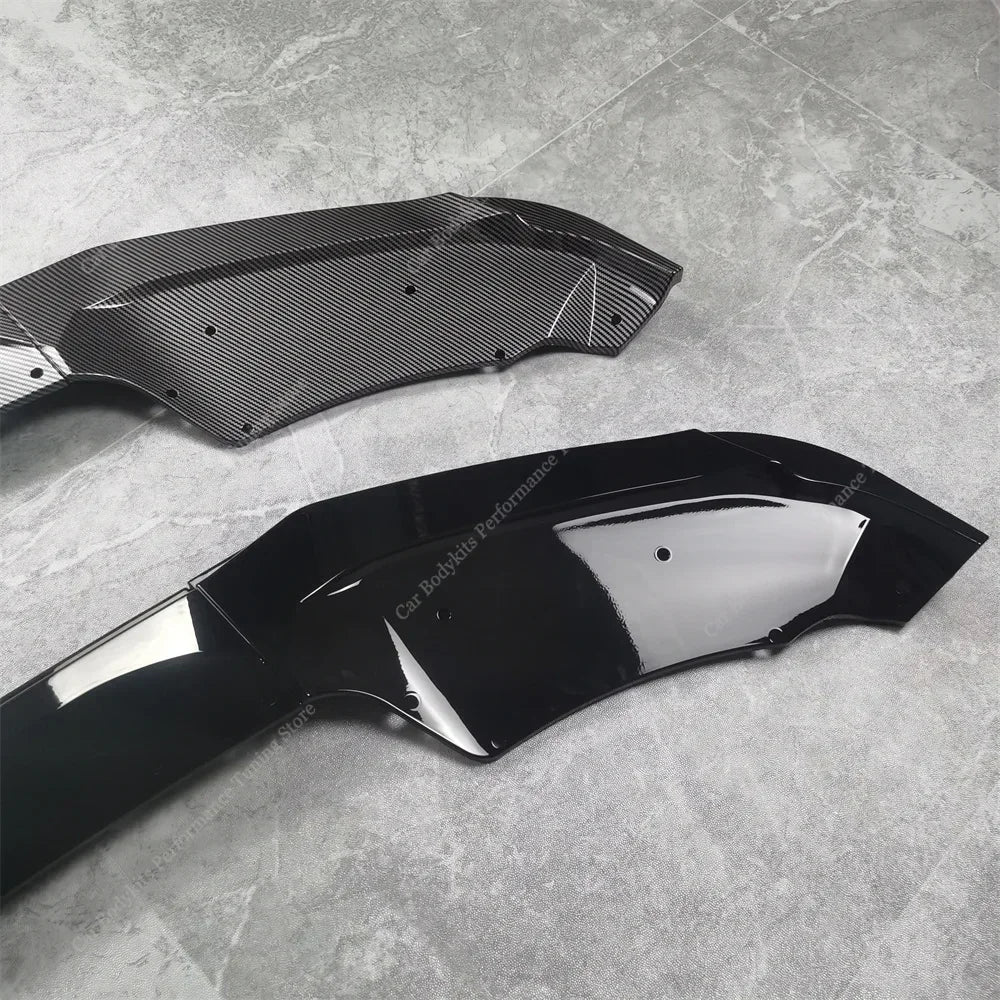 For BMW X3 F25 X4 F26 3PCS ABS Front Bumper Lip Splitter Spoiler