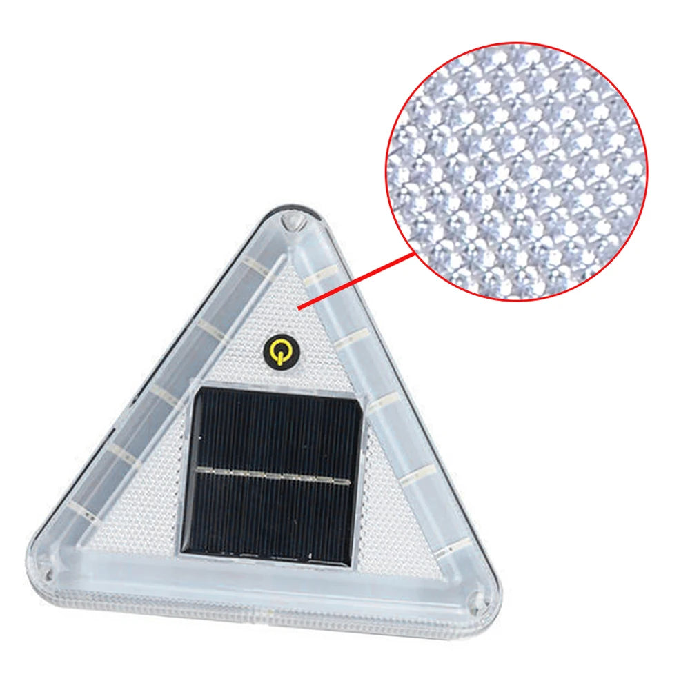 Truck Trailer Touch Solar Warning Lithium Battery Wireless