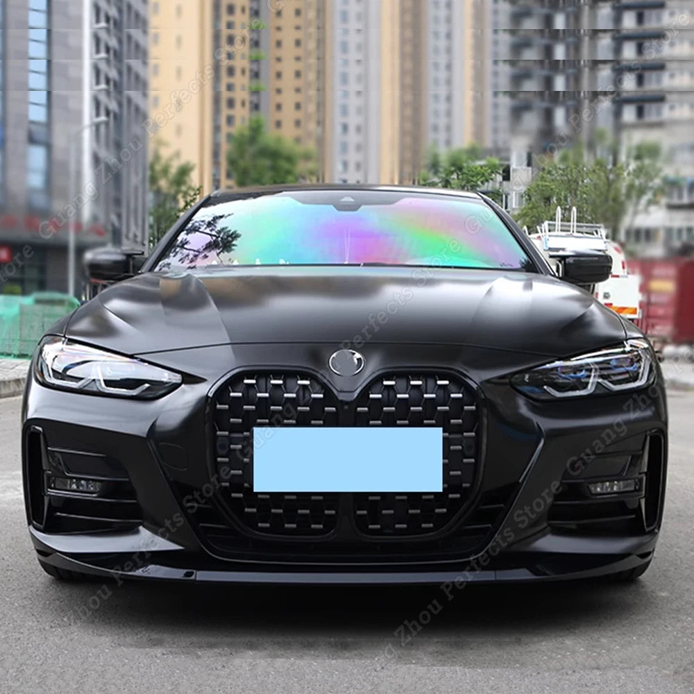 For BMW 4 Series G22 G23 Front Bumper Lower Diffuser Spoiler