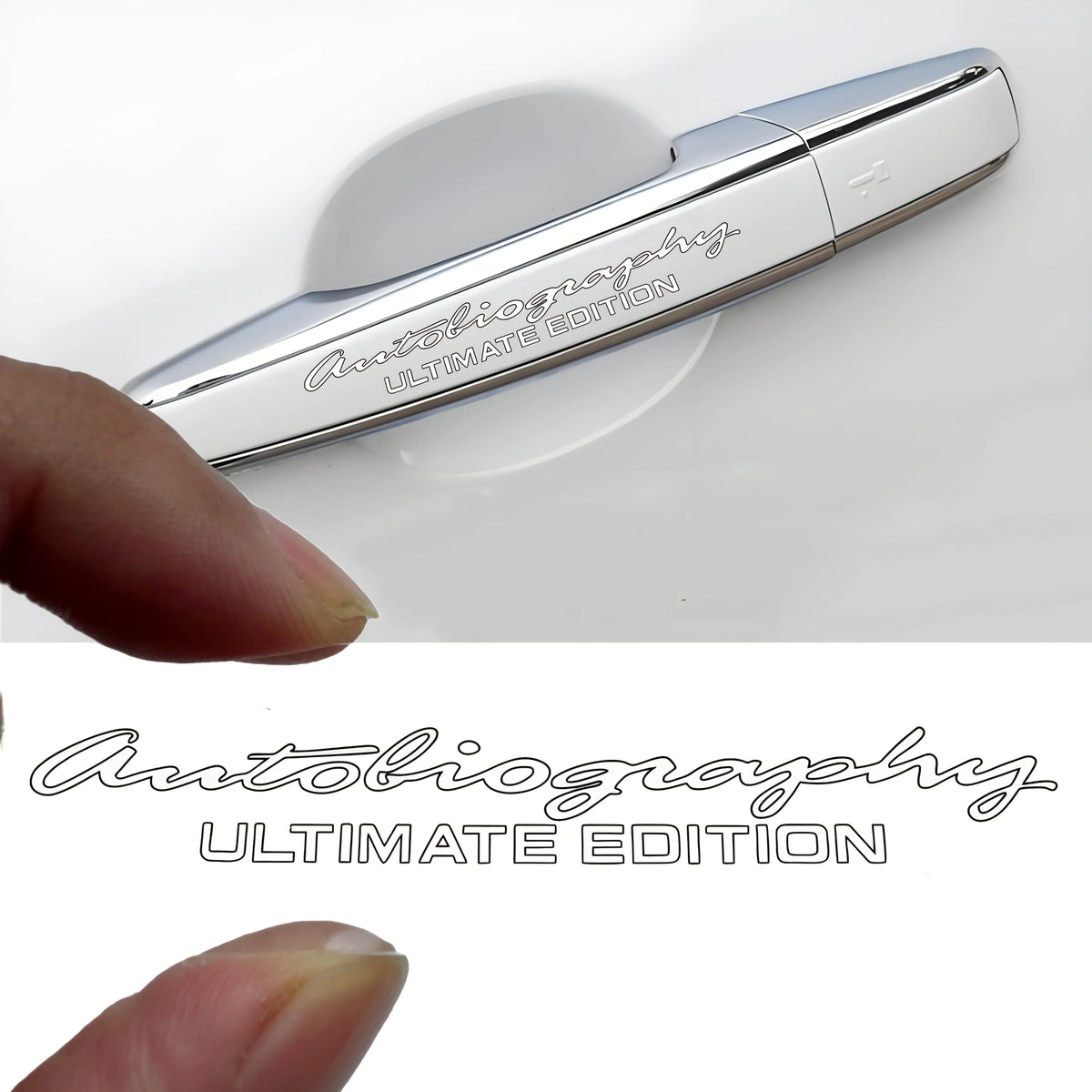 4PCS Set Silver Signature Biography Ultimate Edition Waterproof