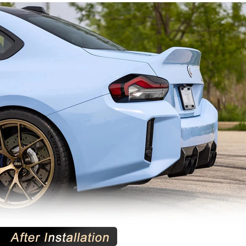 For BMW G87 M2 Coupe 2023-2025 Rear Bumper Diffuser Lip Spoiler