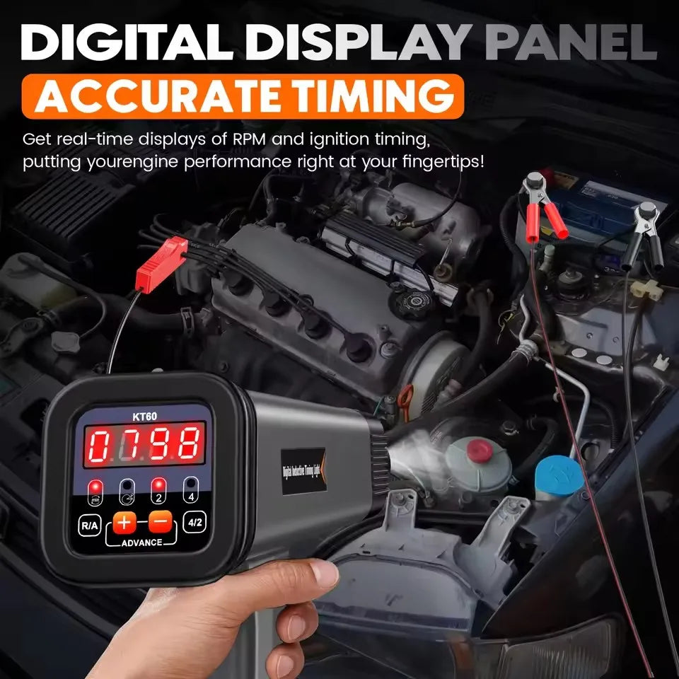 Kzyee KT60 Digital Stroke Petrol Engine Timing 12V Ignition