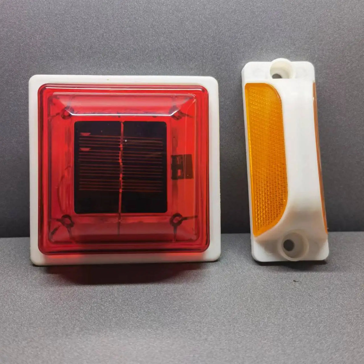 Solar Guardrail Post Cap Highway Outline Marker Reflective