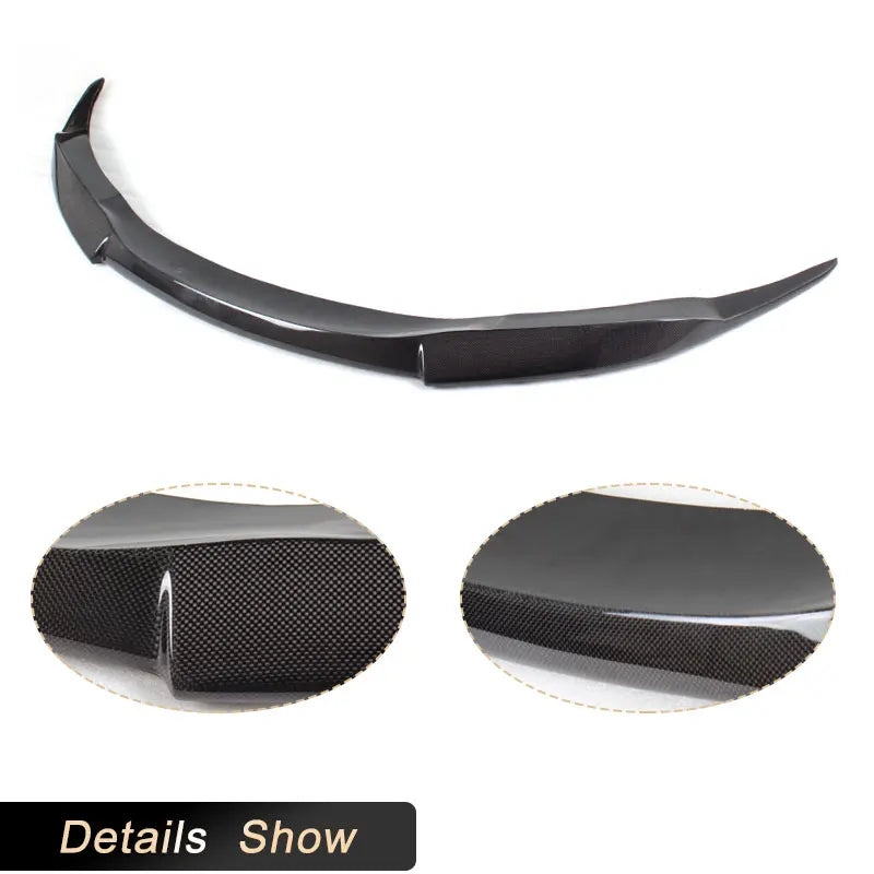 For BMW 6 Series E63 E64 Front Bumper Lip Spoiler Carbon Fiber