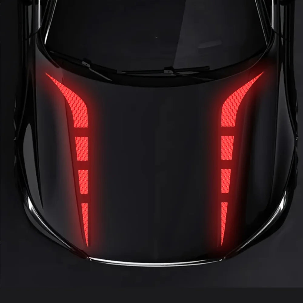 Set Reflective Stickers Window Body self-adhesive Vinyl