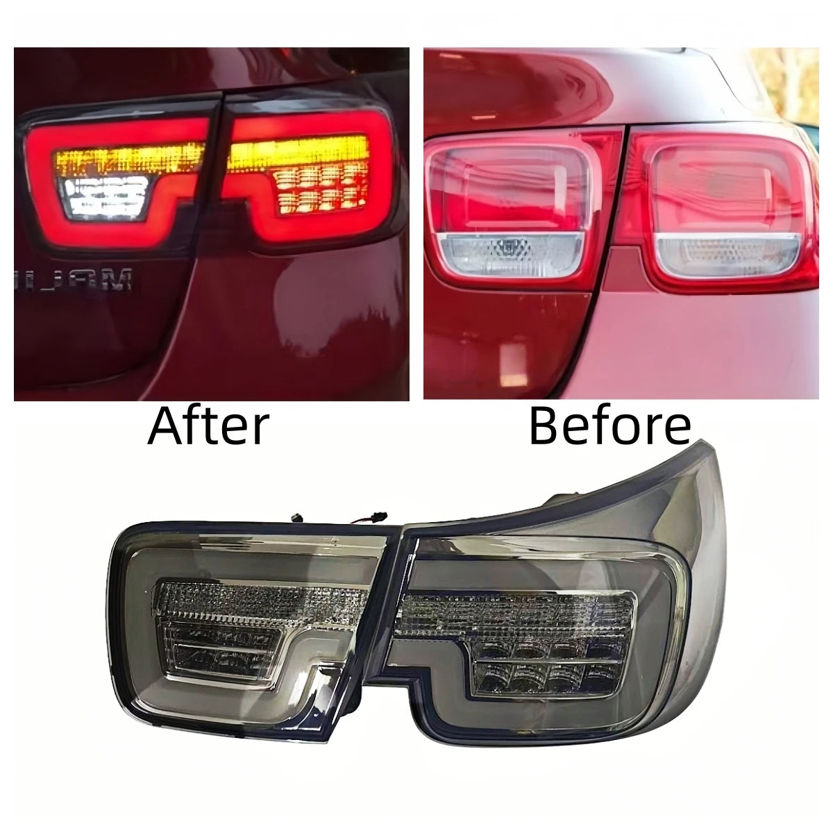 For Chevrolet Malibu 12-15 Taillights Assembly One Pair Modified