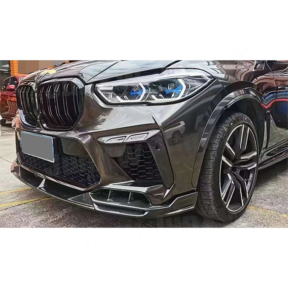 For BMW F95 X5M 2020-2022 Frp Dry Carbon Fiber Rear Bumper