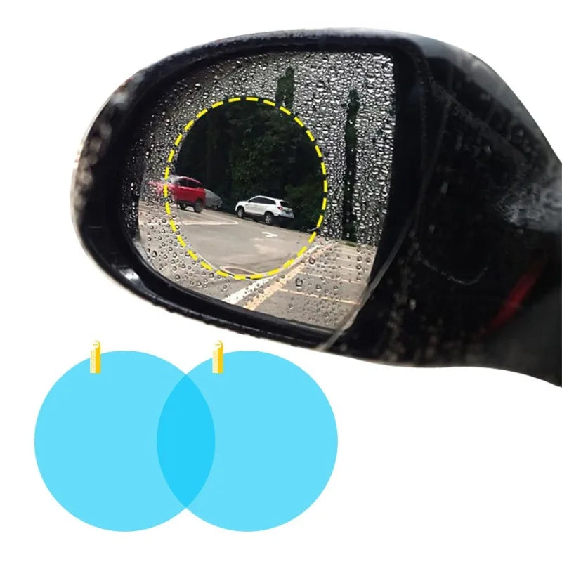 6PCS Rearview Mirror Anti Fog Film Waterproof Window Glass
