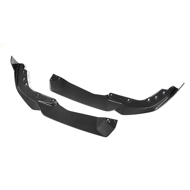 For BMW 3 Series G20 G21 Real Dry Carbon Fiber Front Bumper Lip