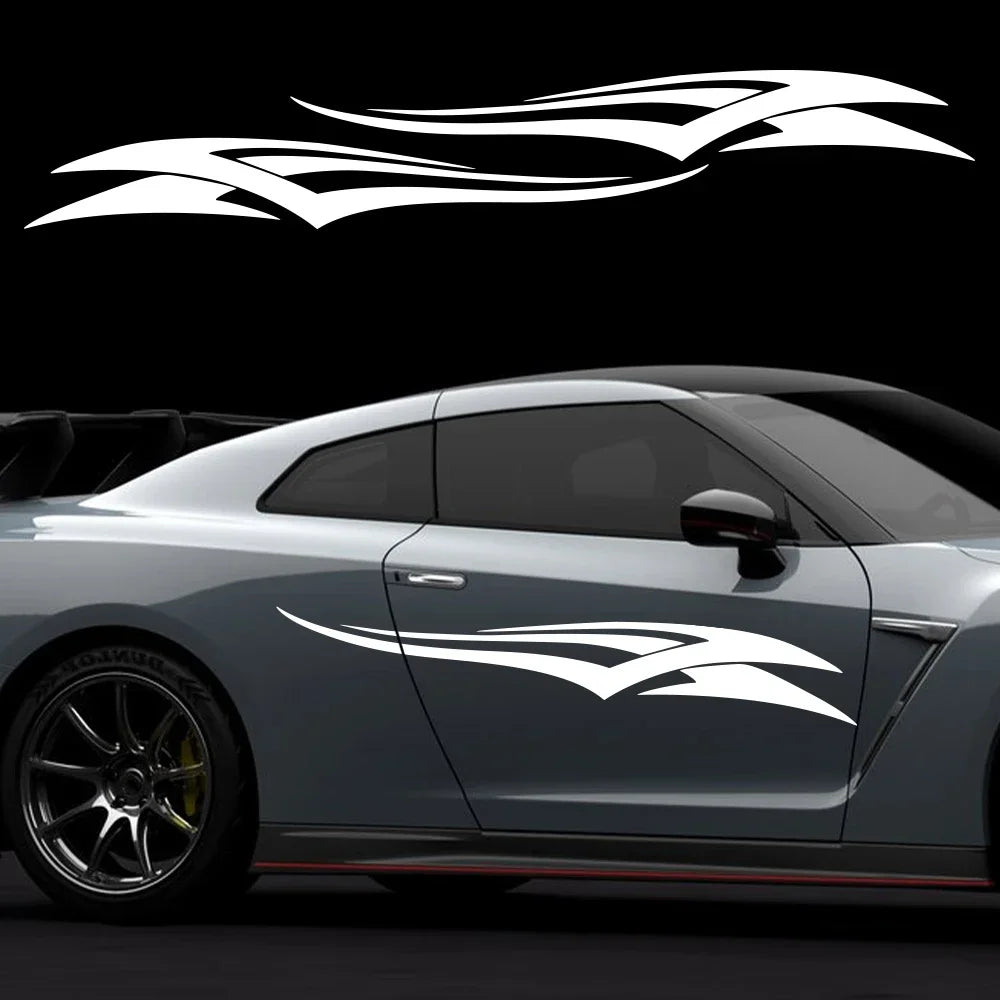 Body Side Stickers Graphics Stripes Decal Waterproof
