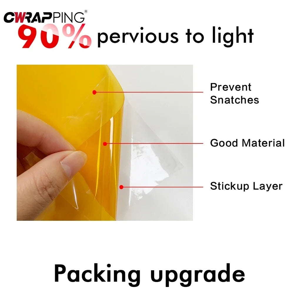Fog Headlight Taillight Tint Vinyl Film Body Sheet Sticker