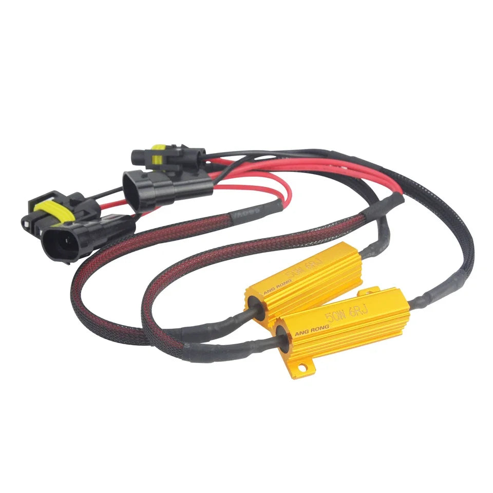 For LED Headlight Drl Daytime Running 2X H11 H8 Load Resistors