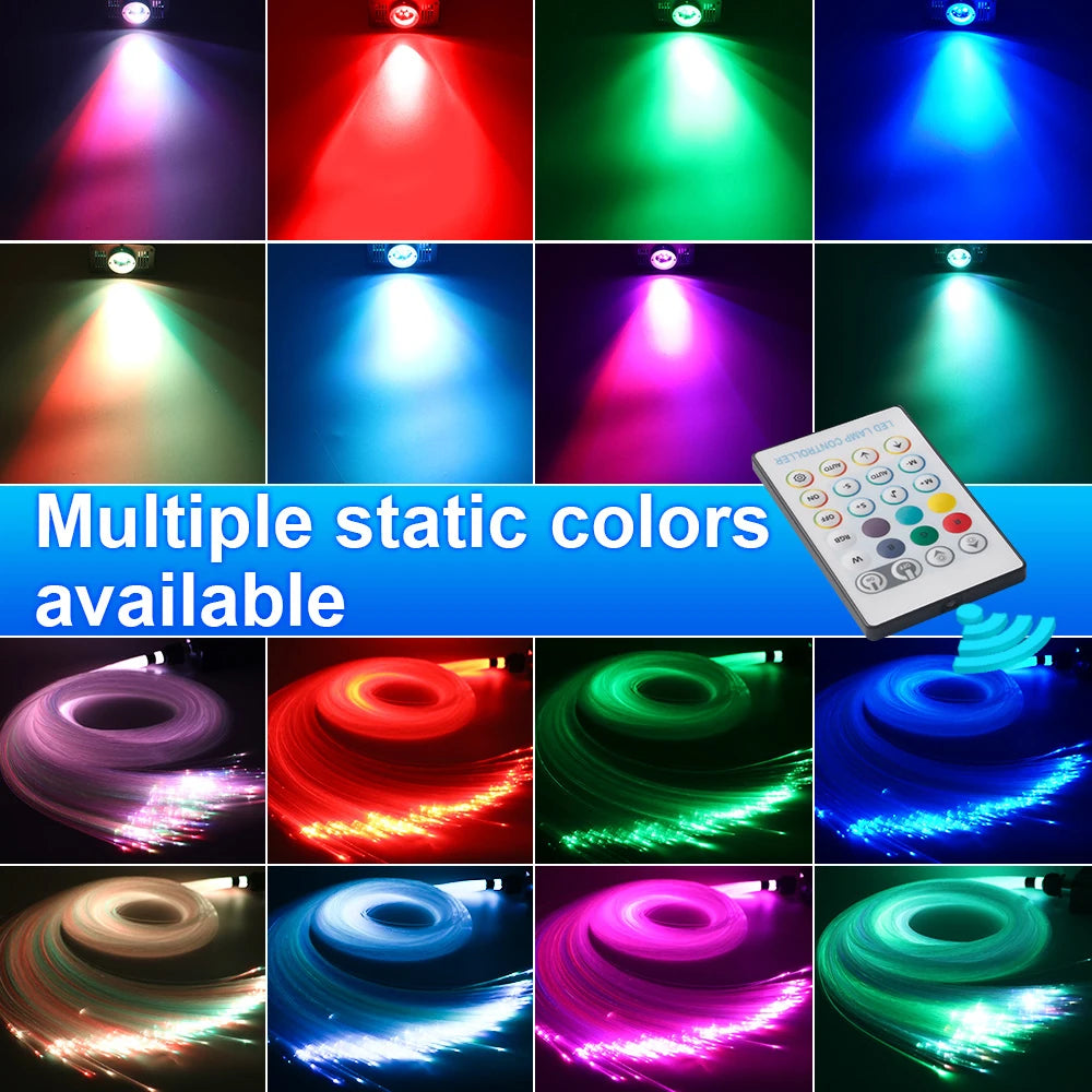 16W Starry Sky Twinkle Star Ceiling Fiber Optic Shooting