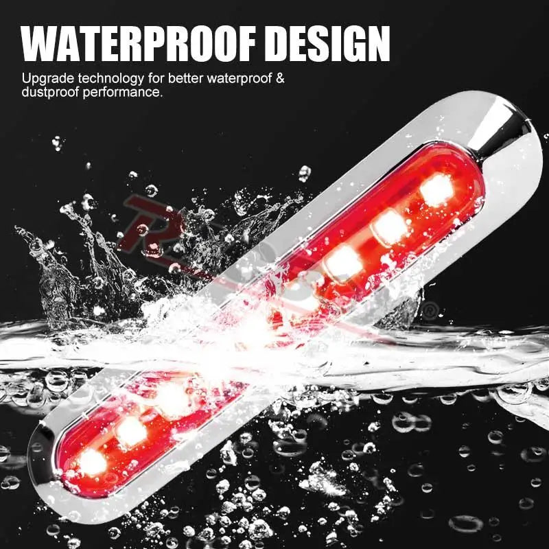Truck Trailer Side Marker 9LED Oval Clearance Warning Signal