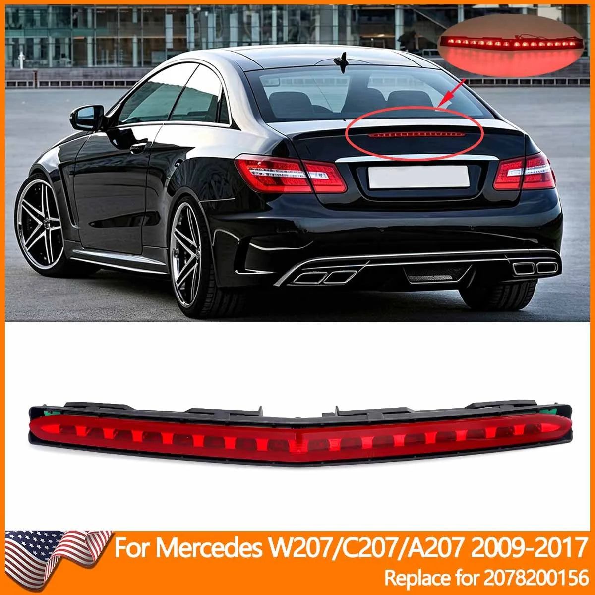 For Mercedes C207 A207 E-Class E350 Brake Replace E400 E550