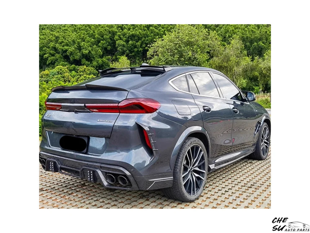 For BMW X6M F96 Front Lip Upgraded Ld Forged Carbon Fiber Body