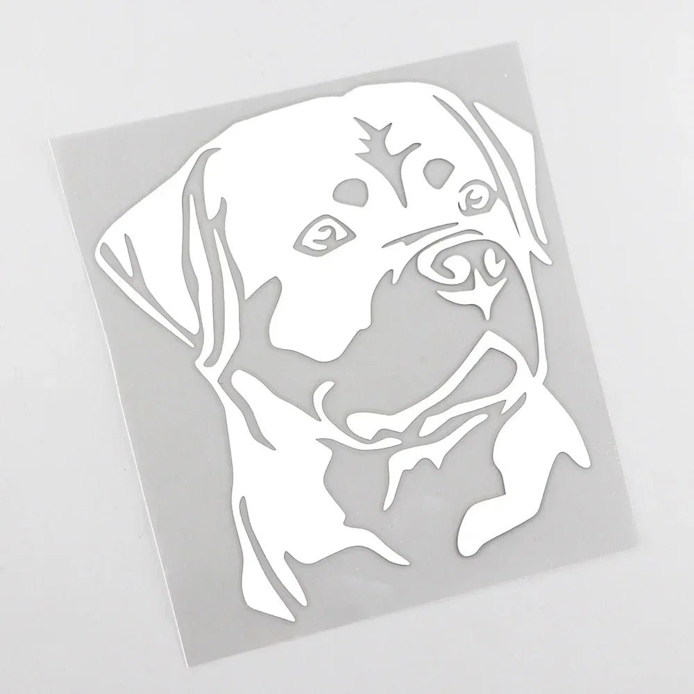 Personality Rottweiler Dog Sticker Motorcycle Creativity 10CM