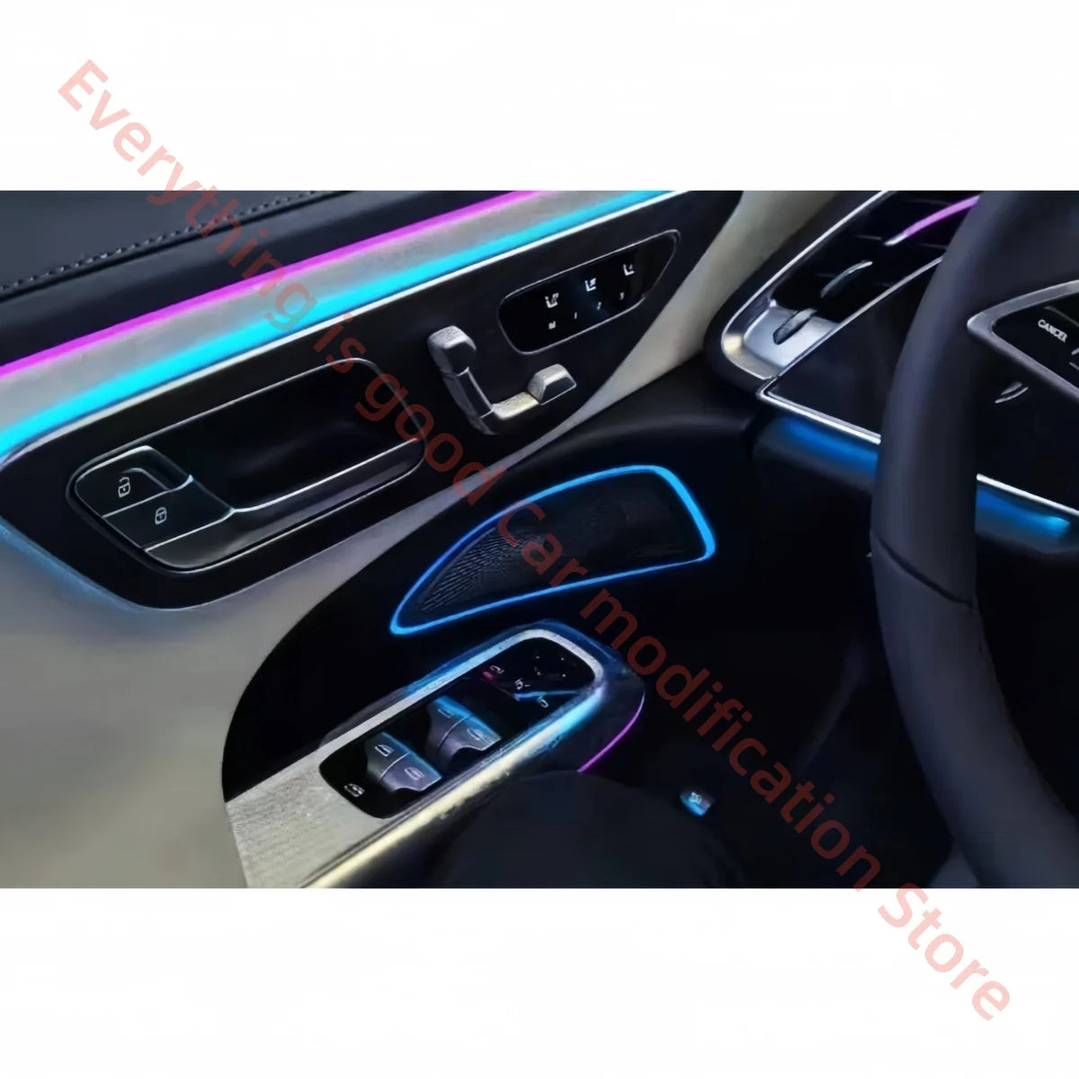 For Mercedes-Benz E-Class W214 Ambient Interior Lighting Upgrade
