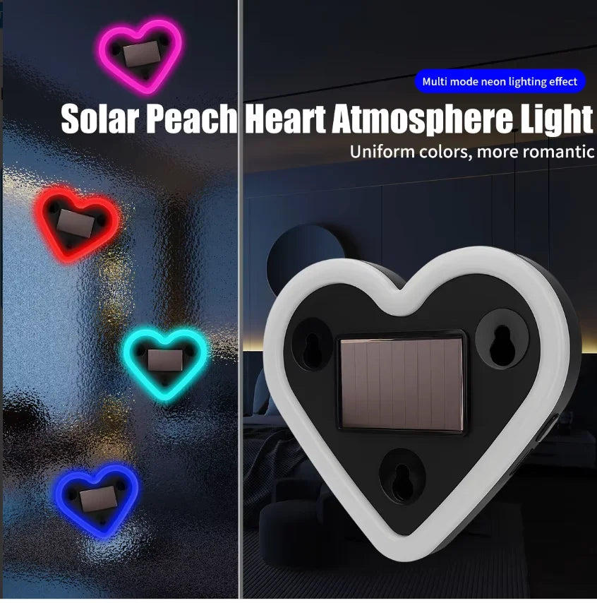 For Transparent Surfaces Such As Glass heart-shaped Ambient