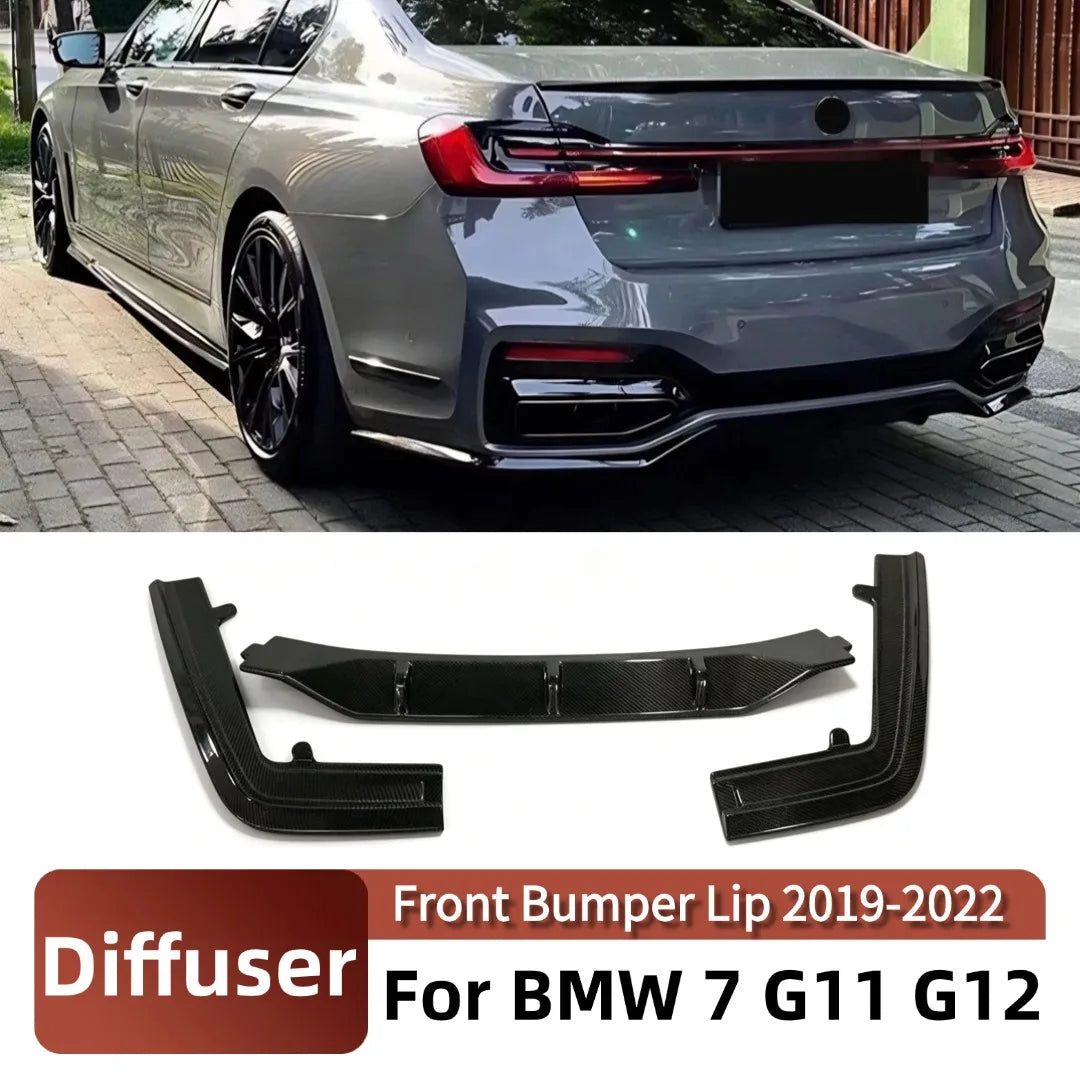 For BMW 7 Series G11 G12 Rear Protector Bumper Lip Tuning