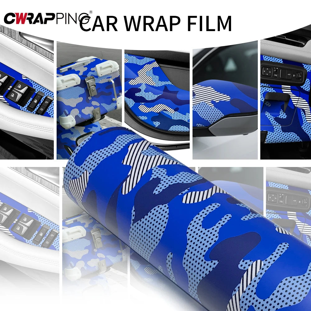 Camo Vinyl Wrap Tuning off-road Camouflage Film Wrapping Sticker