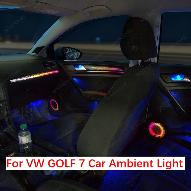For VW Golf 7 MK7 MK7.5 Kyncho Suitable Ambient Lighting Models