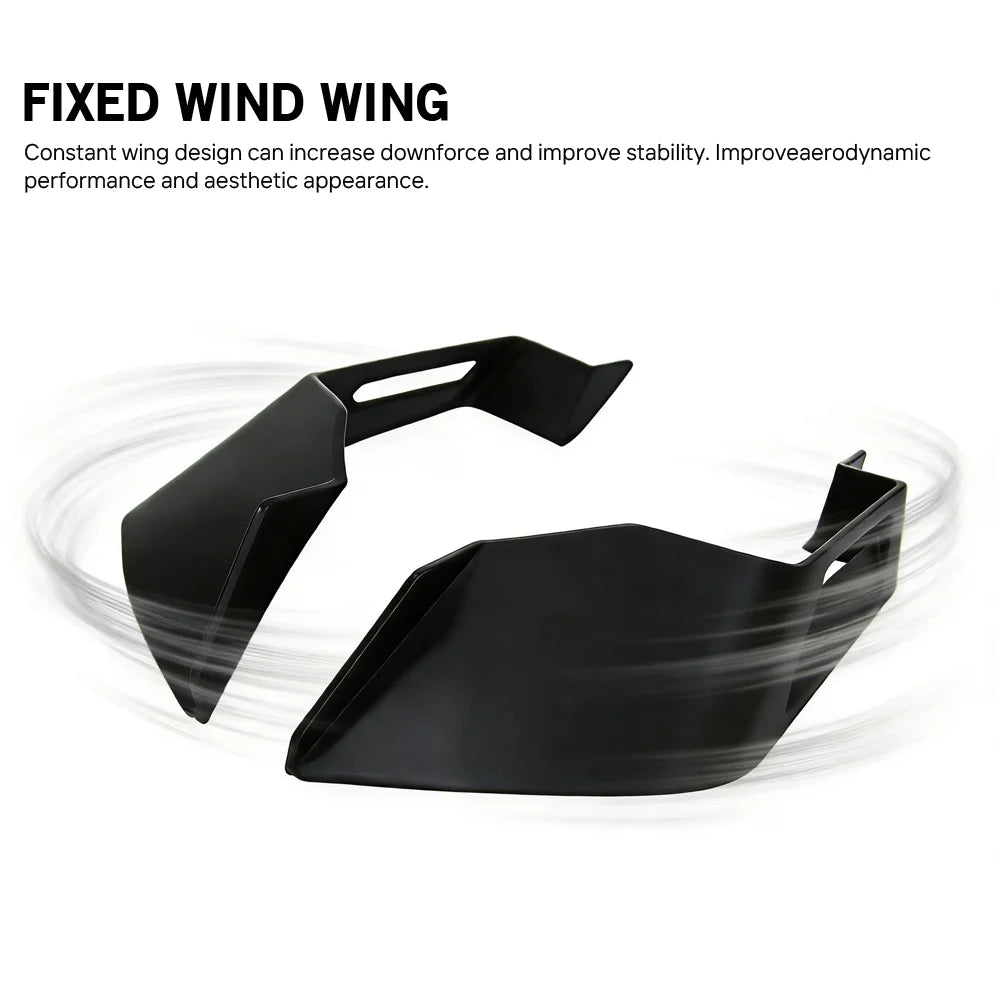 For Yamaha BMW Honda Kawasaki Motorcycle Winglet Aerodynamic